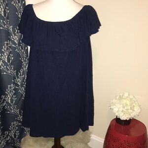 Rebecca Minkoff Off the Shoulder Ruffle Tunic Top